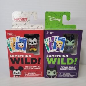 Disney Funko Games Something Wild Card Game Mickey and Friends & Villains NEW
